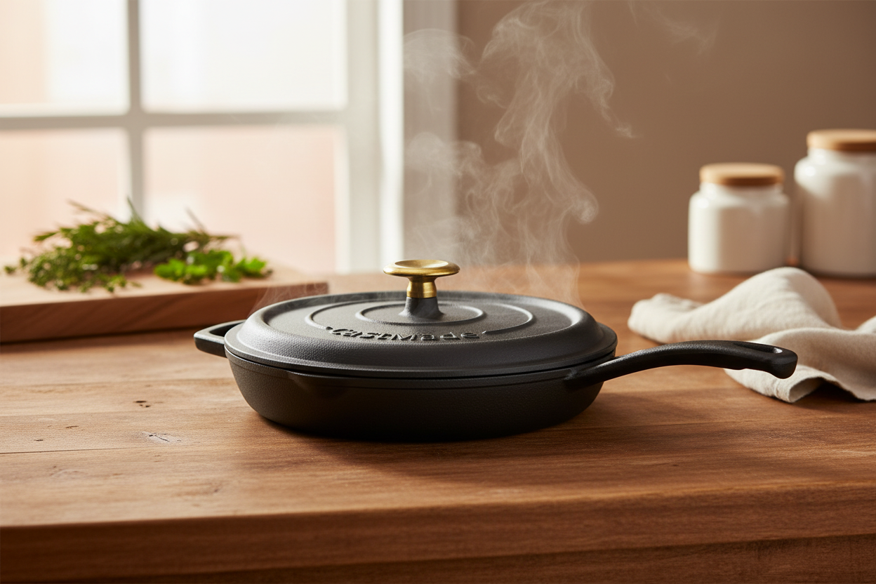 10 in Covered Skillet